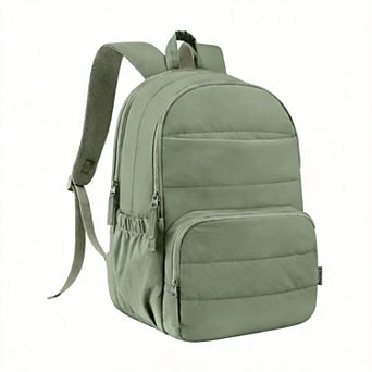 Women Quilted Laptop Backpack Travel College Bookbag