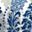 Blue Damask Print