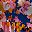 Navy Pink Floral