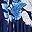 Tropical Blue Leaf