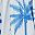 White Blue Tree