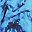 Blue Tie Dye