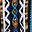 Blue White Stripe