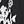 White Black Floral
