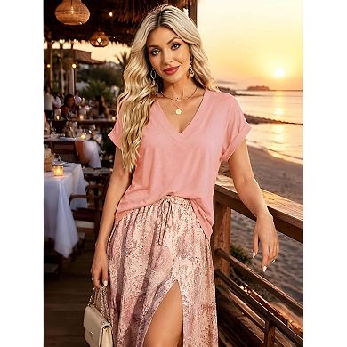 2PCS Women's Casual Tees