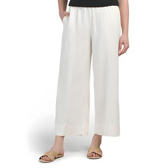 Split Hem Linen Pants