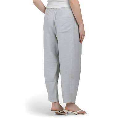 Soft Elastic Cropped Pants