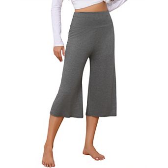 Women's High Waisted Capri Pajama Pants for Summer Comfort and Style