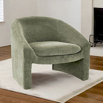 Modern Upholstered Accent Chair with Soft Padded for Living Room or Bedroom