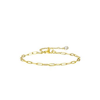 Elegant Paperclip Link Bracelet