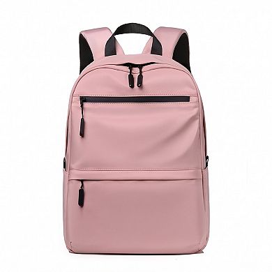 Multi-Pocket Commuter Backpack with Padded Shoulder Straps and Dual Side Pockets