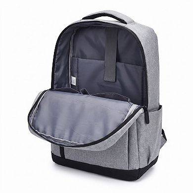 Sleek Slim Laptop Backpack - Professional Commuter Bag for Office, School, and Travel