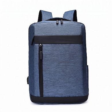 Sleek Slim Laptop Backpack - Professional Commuter Bag for Office, School, and Travel