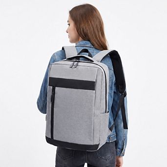 Sleek Slim Laptop Backpack - Professional Commuter Bag for Office, School, and Travel