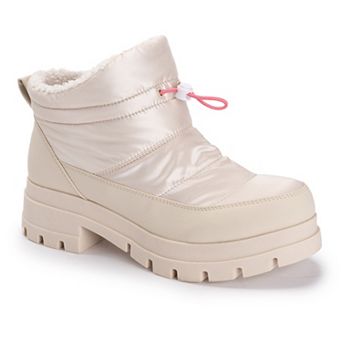 MUK LUKS Remmi Ray Women's Puffer-Style Ankle Boots With Lug Sole