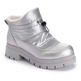 MUK LUKS Remmi Ray Women's Puffer-Style Ankle Boots With Lug Sole