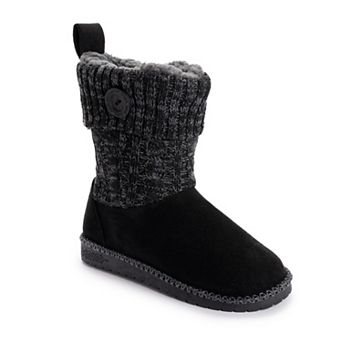 MUK LUKS Janet Women's Knit Mid Calf Knit Boots