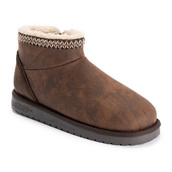 MUK LUKS Larissa Women's Ankle Boots With Lined Design