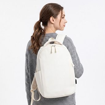 Essential Minimalist Laptop Backpack - Commuter Daypack for Office, School, and Travel