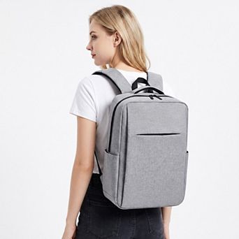 Modern Slim Laptop Backpack - Professional Commuter Daypack for Office, School, and Travel