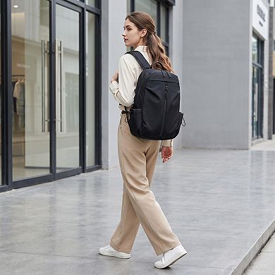 Versatile Laptop Backpack - Commuter Daypack with Quick-Access Pocket for Office, School