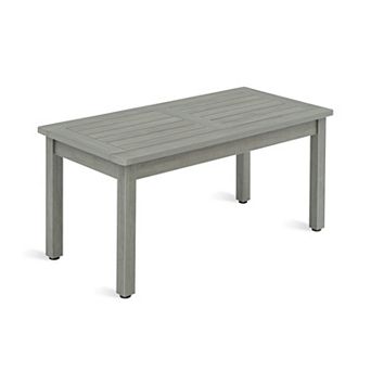 Hearthshire Outdoor Coffee Table Rectangle, HDPS Patio Table for Outside