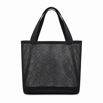 Women's Large Mesh Tote Bag with Comfortable Shoulder Straps