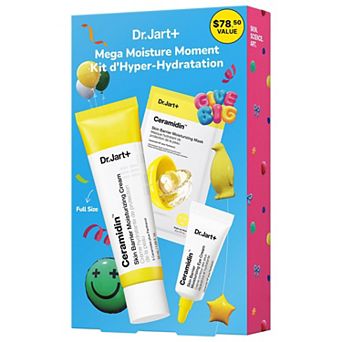 DR. JART Mega Moisture Moment Kit: Ceramidin Skin Barrier Holiday Gift Set