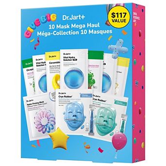 DR. JART Assorted 10 Mask Mega Haul Holiday Gift Set