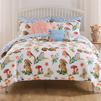 Greenland Home Fashions Willow Quilt Set