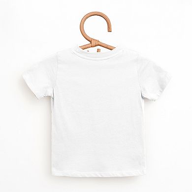 California Retro Stripes - Toddler Short Sleeve Graphic T-Shirt