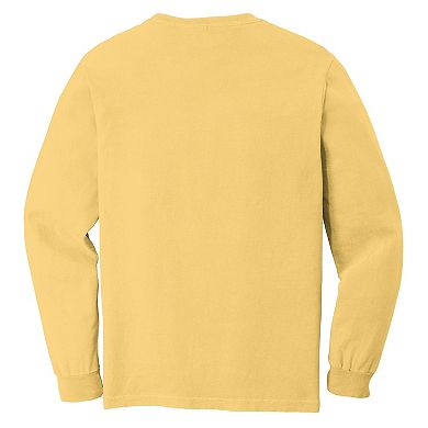 It's Fall Y'all Jack-O-Lantern - Women's Garment Dyed Long Sleeve Graphic T-Shirt