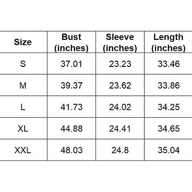 Kojooin Long Sleeve Collarless Long Cardigan Jacket with Open Front