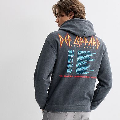Men's Def Leppard Hooded Sweatshirt