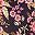 Black Boho Floral