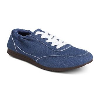 London Rag Sariel Women's Gathered Ballet Sneakers