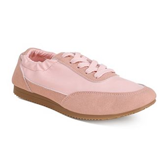London Rag Sariel Women's Gathered Ballet Sneakers