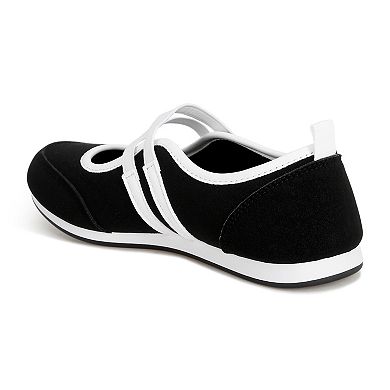 London Rag Sorin Women's Elasticated Strap Sneakers