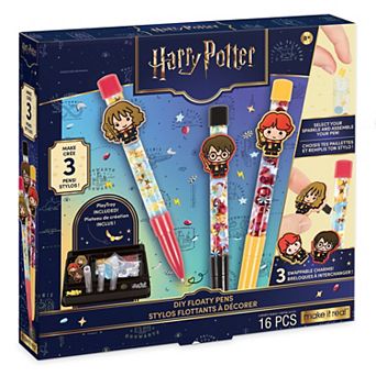 Make It Real Harry Potter DIY Floaty Pens 3 pc Set with Swappable Charms