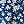 Blue Floral Printed