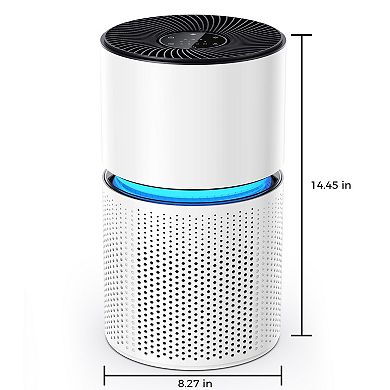 Large Room Air Purifier 1095 Sq Ft, Quiet Pet Dander Remover for Bedroom & Office