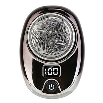 Loheer Portable Electric Shaver 2.95x2.16x1.57 in Mens Beard Trimmer For Home Travel