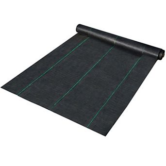 Loheer Weed Control Fabric 6x300FT Heavy Duty Ground Cover For Garden