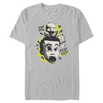 Men's Disney / Pixar's Toy Story Baby Head Play Nice Graphic Tee