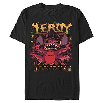 Men's Disney's Lilo & Stitch Leroy Deviant Experiment Graphic Tee