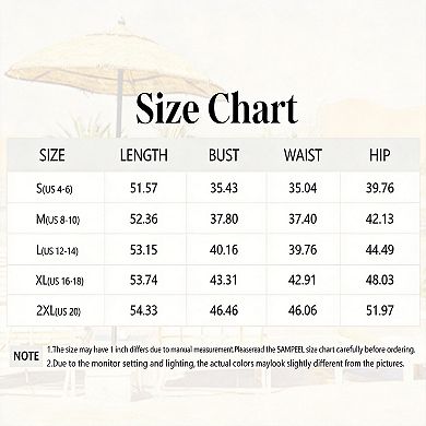 Summer Maxi Beach Dress Pockets