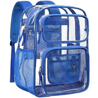 Transparent PVC Backpack Heavy Duty Bookbag