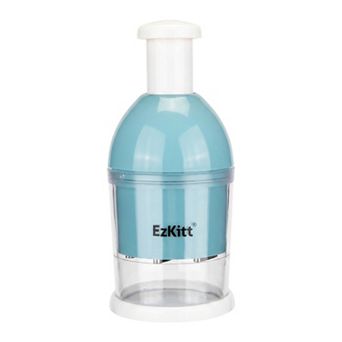 Vegetable Chopper Manual Food Processor, Ergonomic Tap Garlic Chopper with Shell, Dicing Veggies