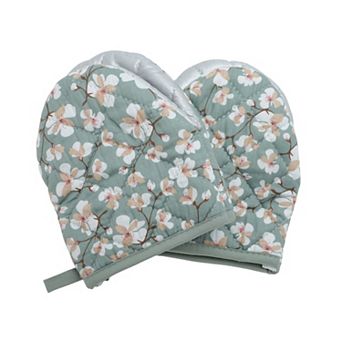 2 pc Oven Mitts, Heat Resistant Oven Mitts