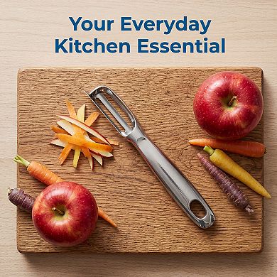 Stainless Steel Vegetable Durable Peeler with Ergonomic Handle 6.3x2.4 inch